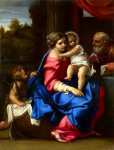 Святое семейство с младенцем святого Иоанна Крестителя